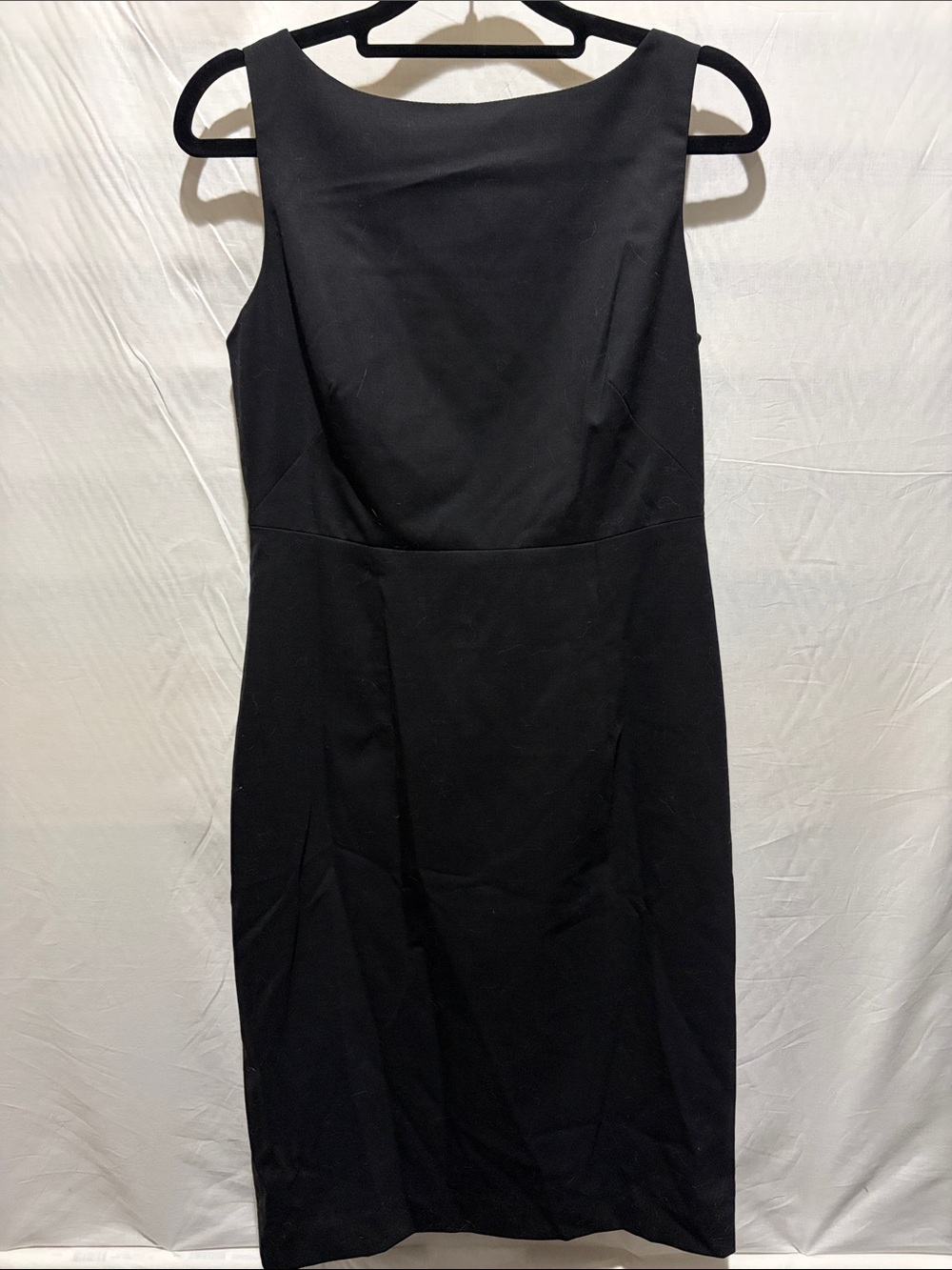 Banana Republic Black Midi Sheath Dress